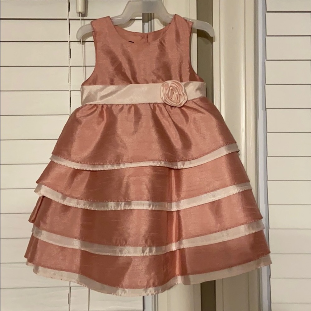 Wendy Bellissimo 9mo silk taffeta dress.